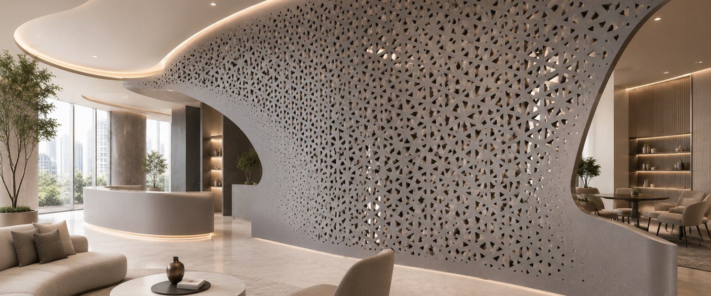 CNC Design Panels with WAZWOOD Board — Precision Cut Interior Panels India