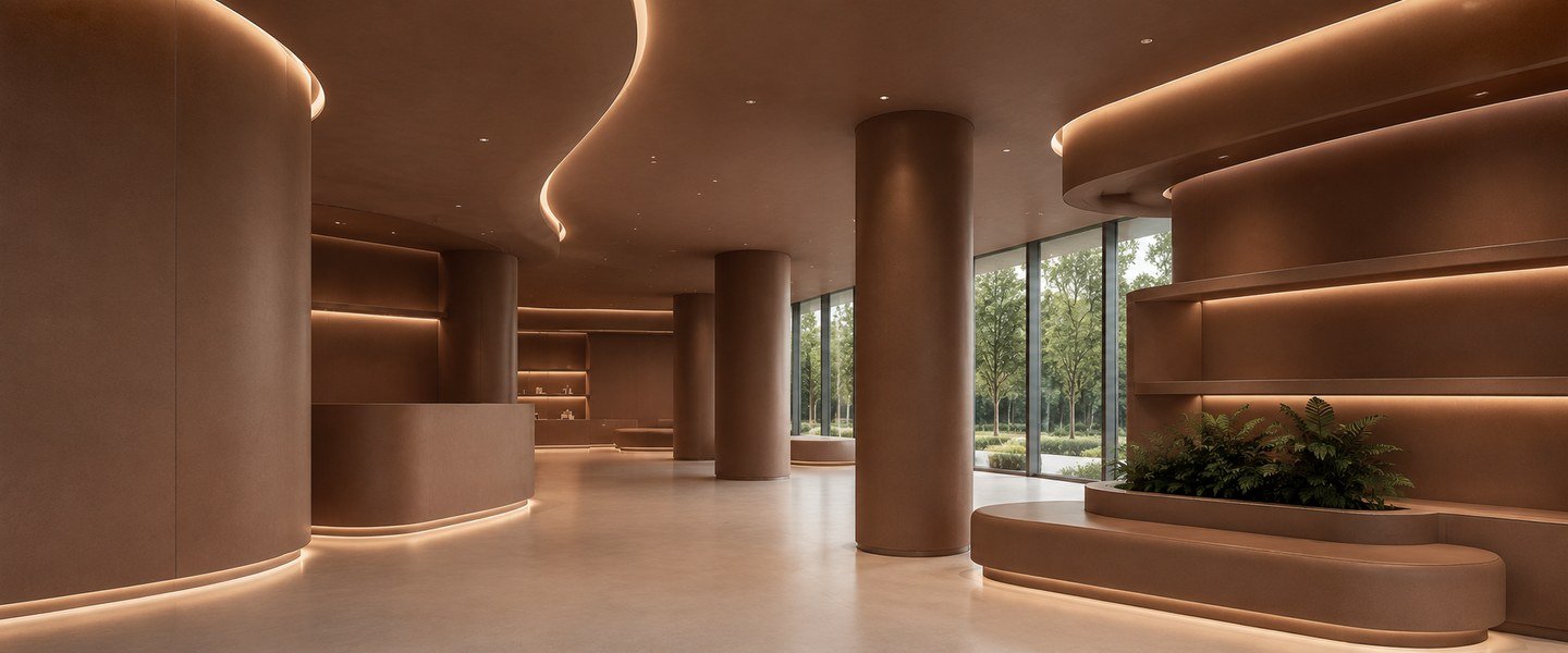 Commercial Interior Boards — WAZWOOD Board Application India
