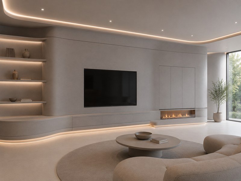 WAZWOOD Commercial Wall Panels — Residential Accent Wall WAZWOOD luxury residential accent wall panel installation