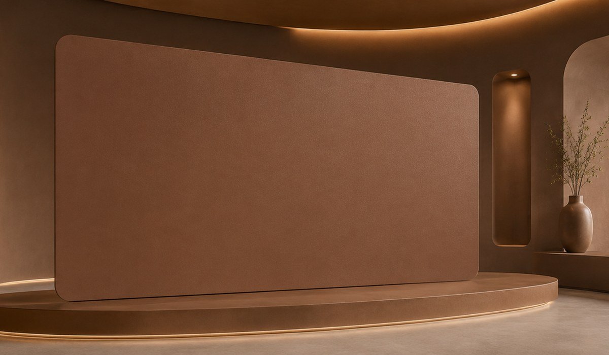 Decorative feature wall interior