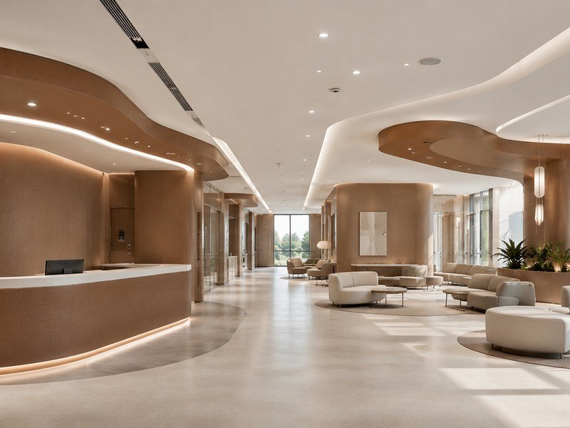 WAZWOOD Healthcare Interior Materials — Diagnostic Centre WAZWOOD boards for diagnostic centre and clinical zone cabinetry