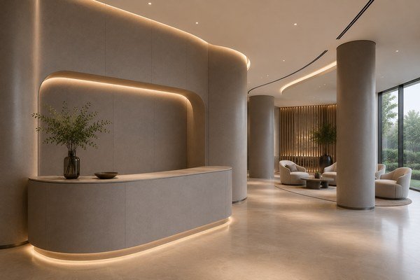 Hotel interior boards