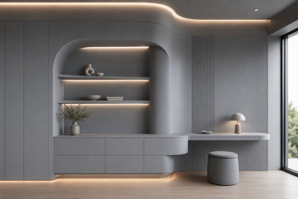 WAZWOOD waterproof boards for luxury modular kitchen cabinetry and storage
