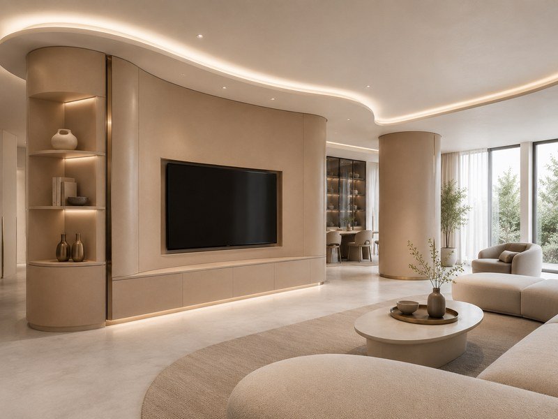 WAZWOOD Laminated Panels — Residential WAZWOOD board with HPL laminate for luxury residential interior panels