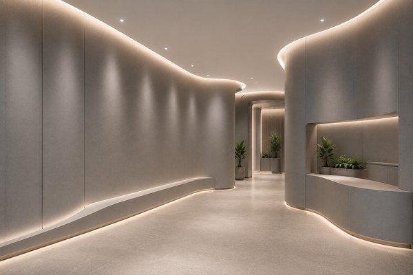 WAZWOOD premium boards for luxury office interior design