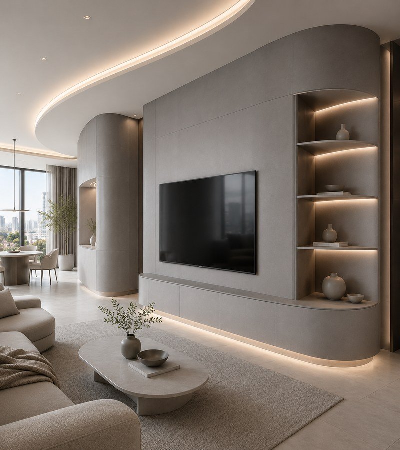 Luxury apartment interiors
