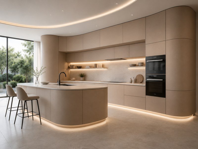 Premium kitchen cabinetry with NFC boards