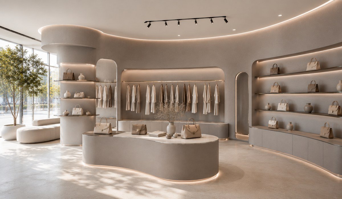 Retail brand display environment