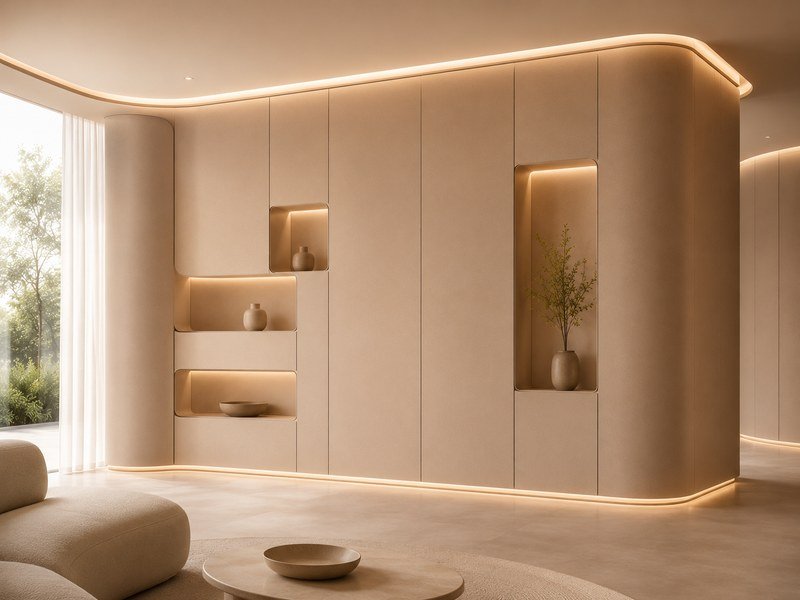 Decorative wall paneling system built on WAZWOOD boards