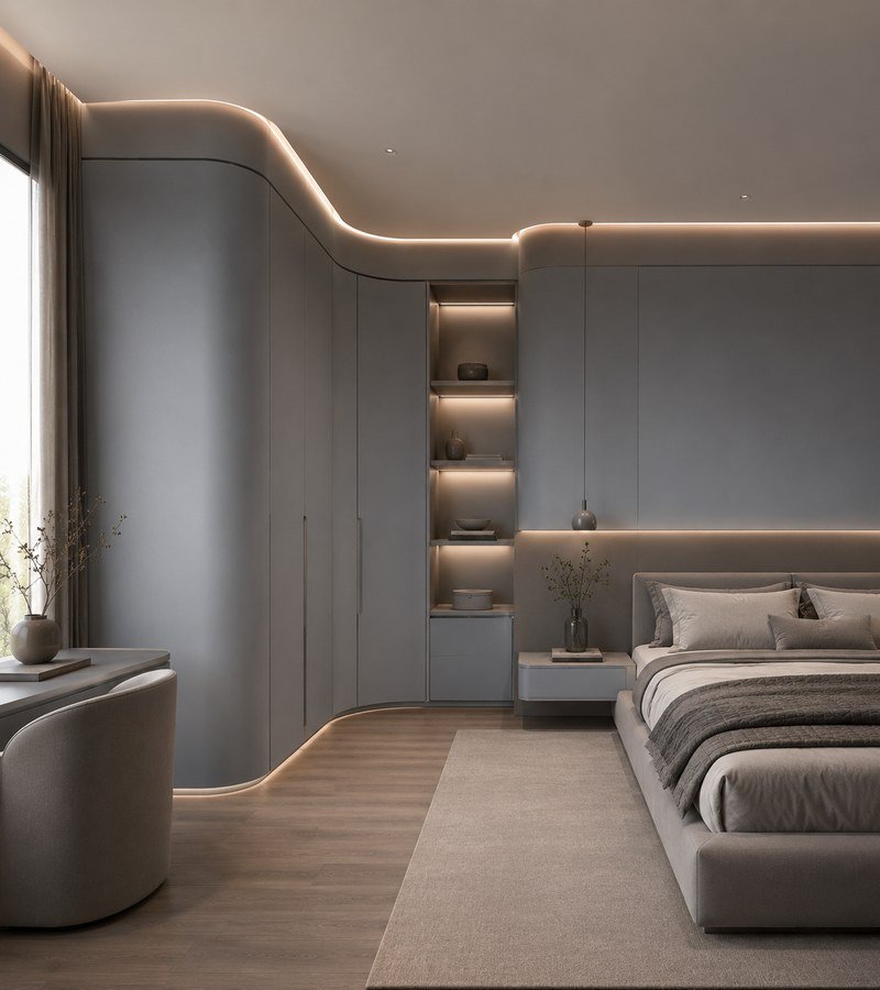 Modern wardrobe interior design