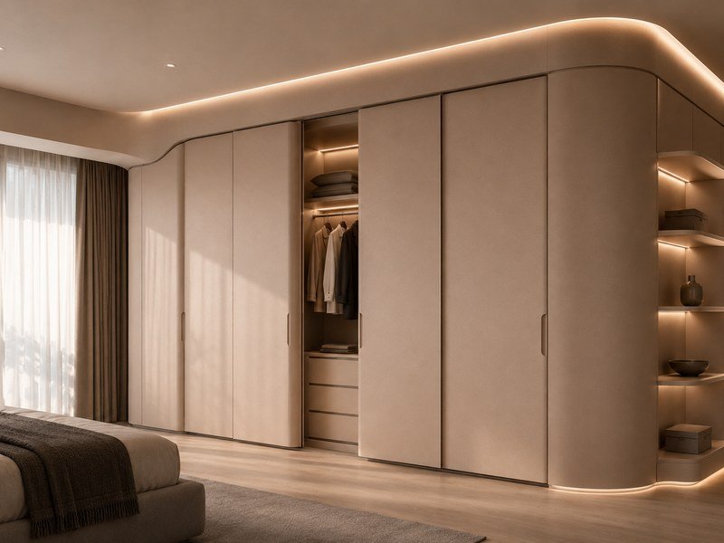 Sliding door wardrobe system