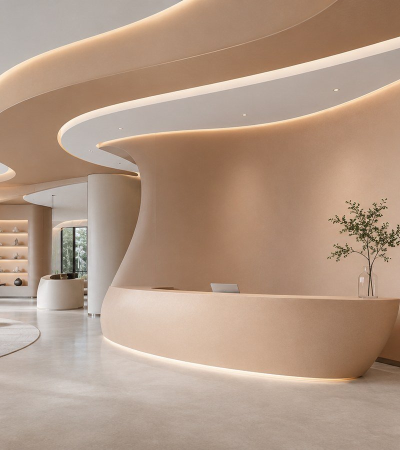 Modern luxury interior NFC boards