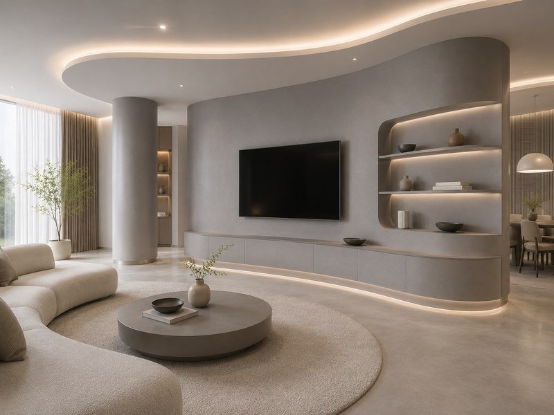 Luxury apartment interiors